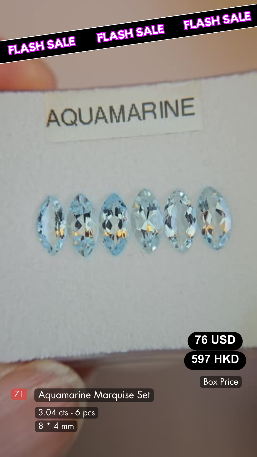 Aquamarine Deal (3.04 cts)