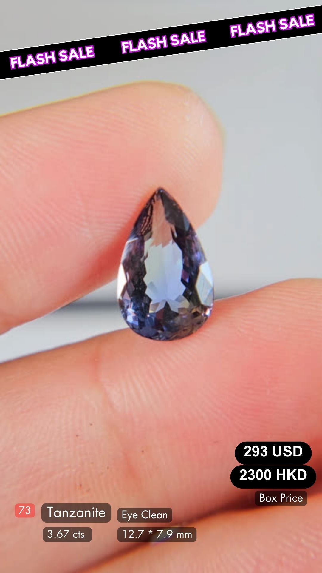 Tanzanite Deal (3.67 cts)