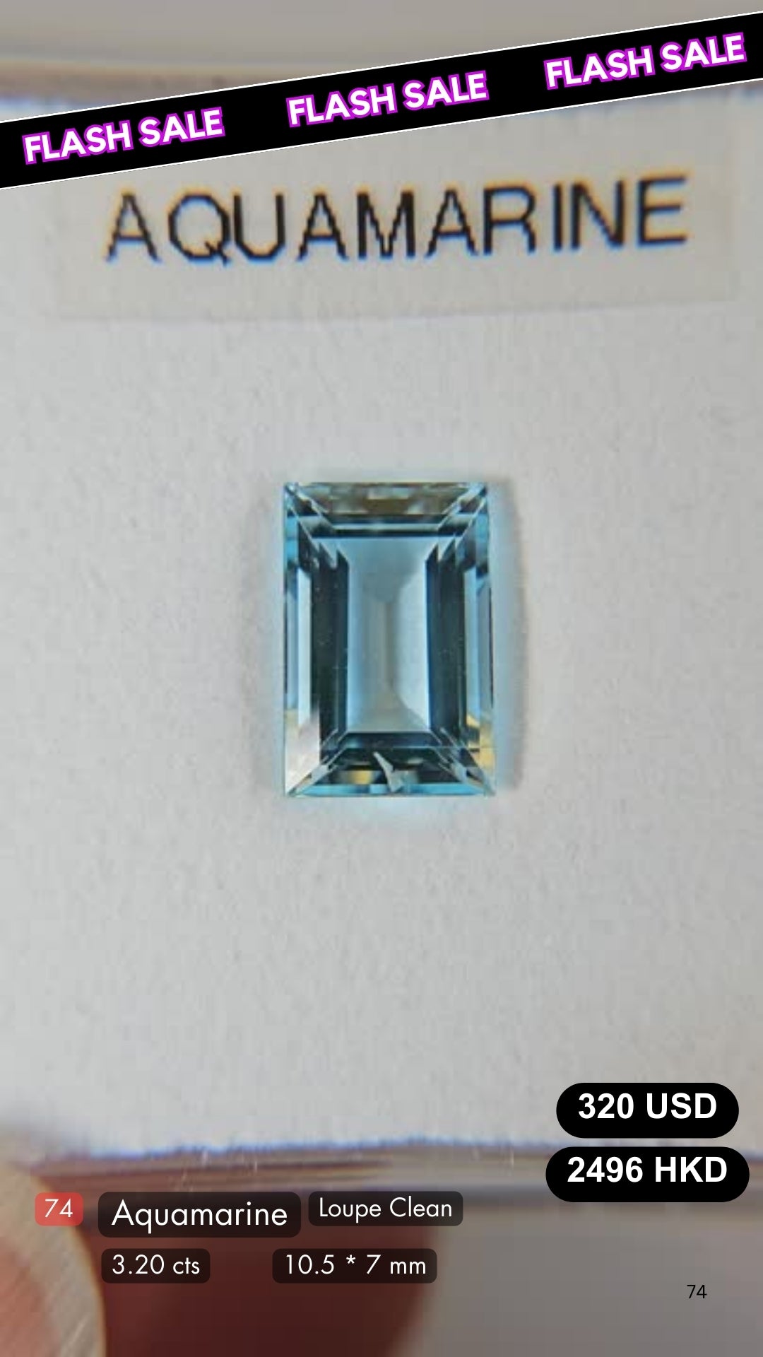 Aquamarine Deal (3.20 cts)