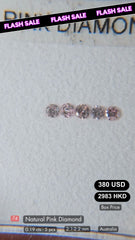 Natural Pink Diamond Deal (0.19 cts)