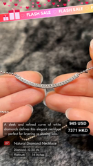 Natural Diamond Necklace Deal