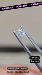 Natural White Diamond Deal (0.16 cts)