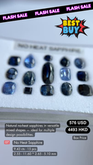 No Heat Sapphire Deal (9.43 cts)