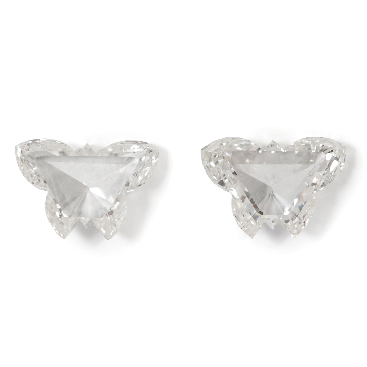 Natural Butterfly Diamond Pair  (2.89 cts)