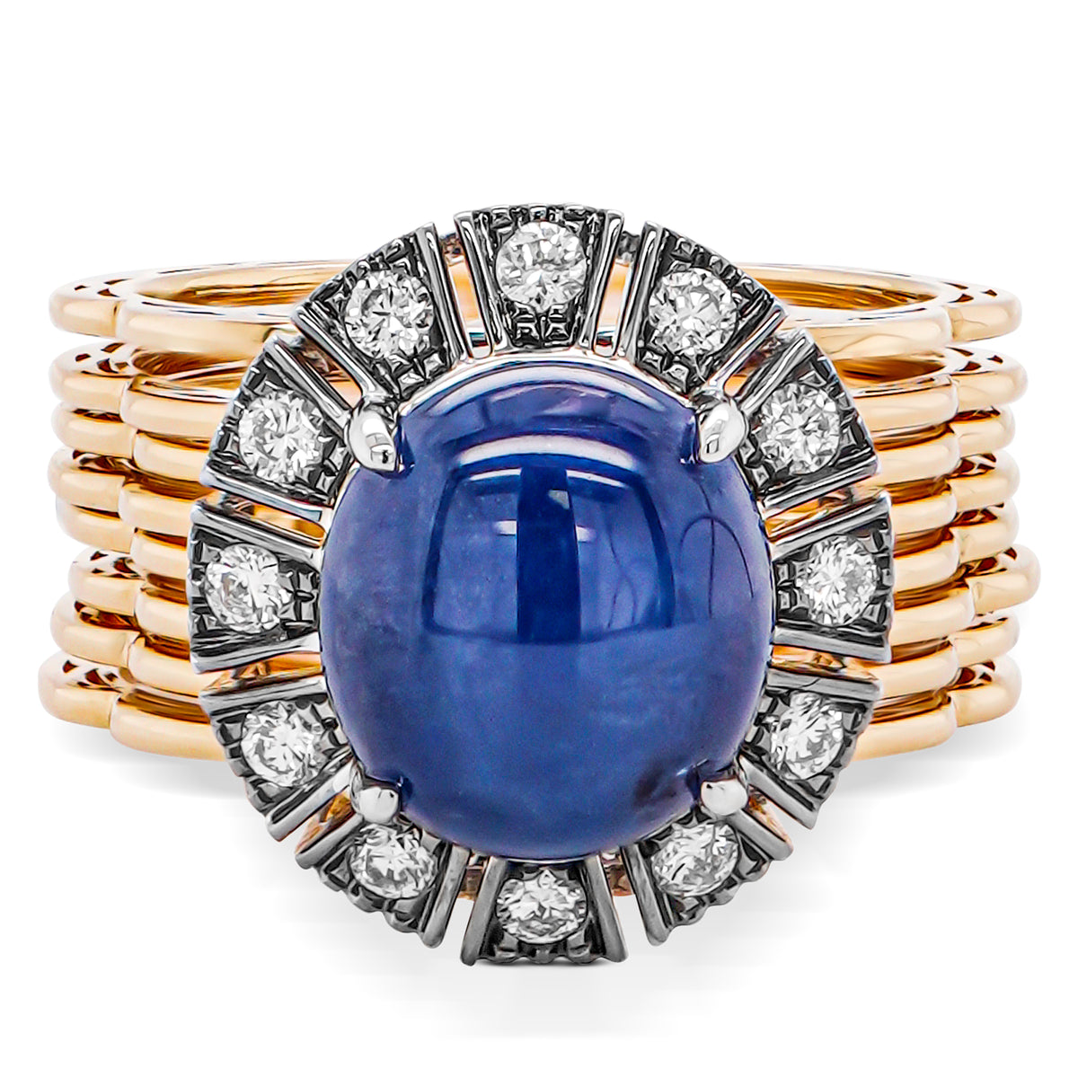 Sapphire Two-Way Ring & Bracelet