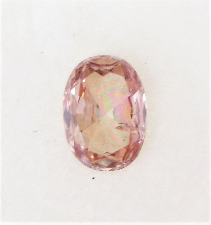 Fancy Brownish Orangy Pink Diamond (0.162 cts)