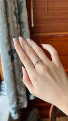 Ruby & rose cut Diamond Ring