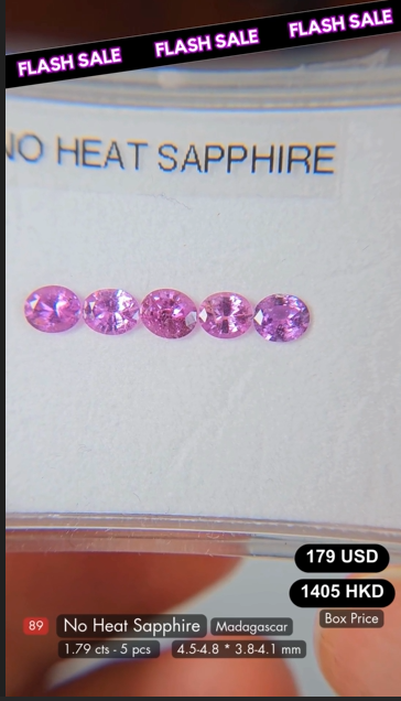 No Heat Sapphire Deal (1.79 cts)