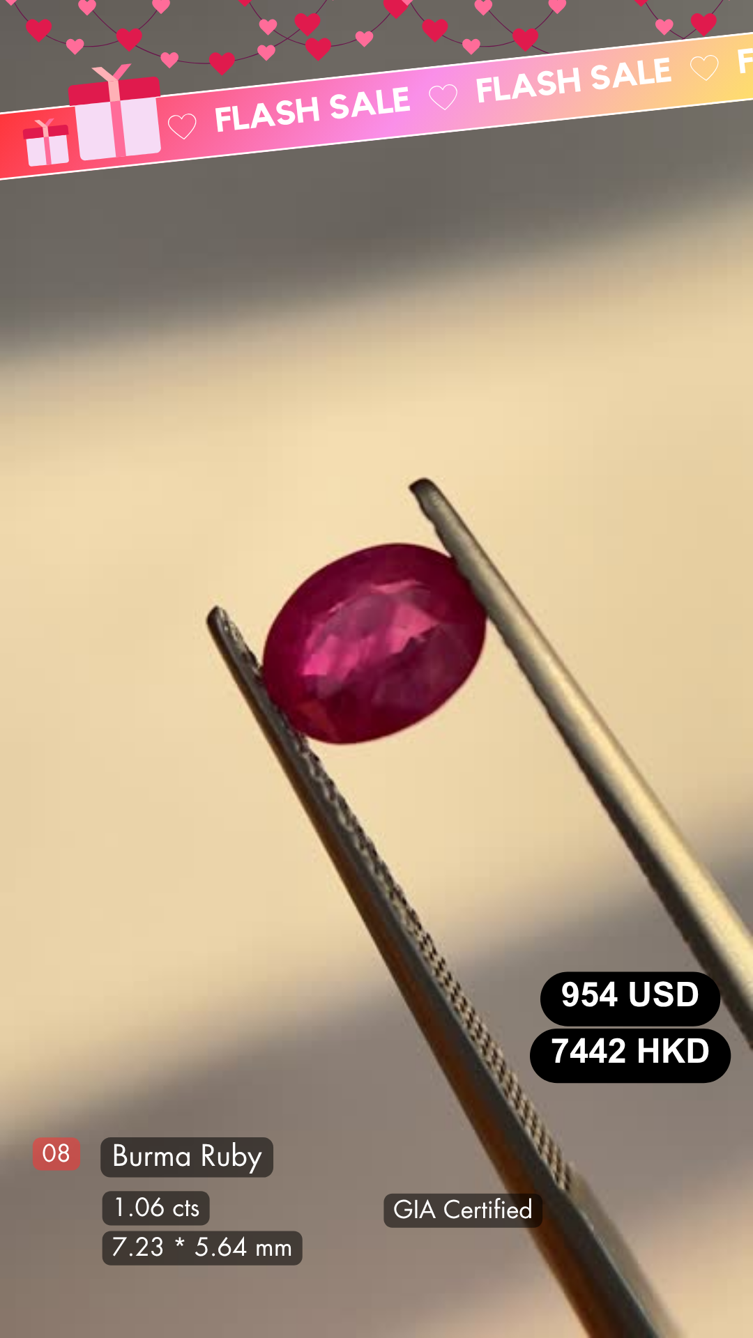 Burma Ruby Deal (1.06 cts)