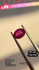Burma Ruby Deal (1.06 cts)