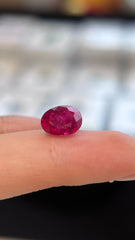 No Heat Burma Pigeon Blood Ruby (3.04 Cts)