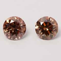 Fancy Brown Diamond Pair (1.83 Cts)