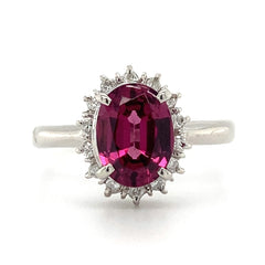 Rhodolite Garnet Ring