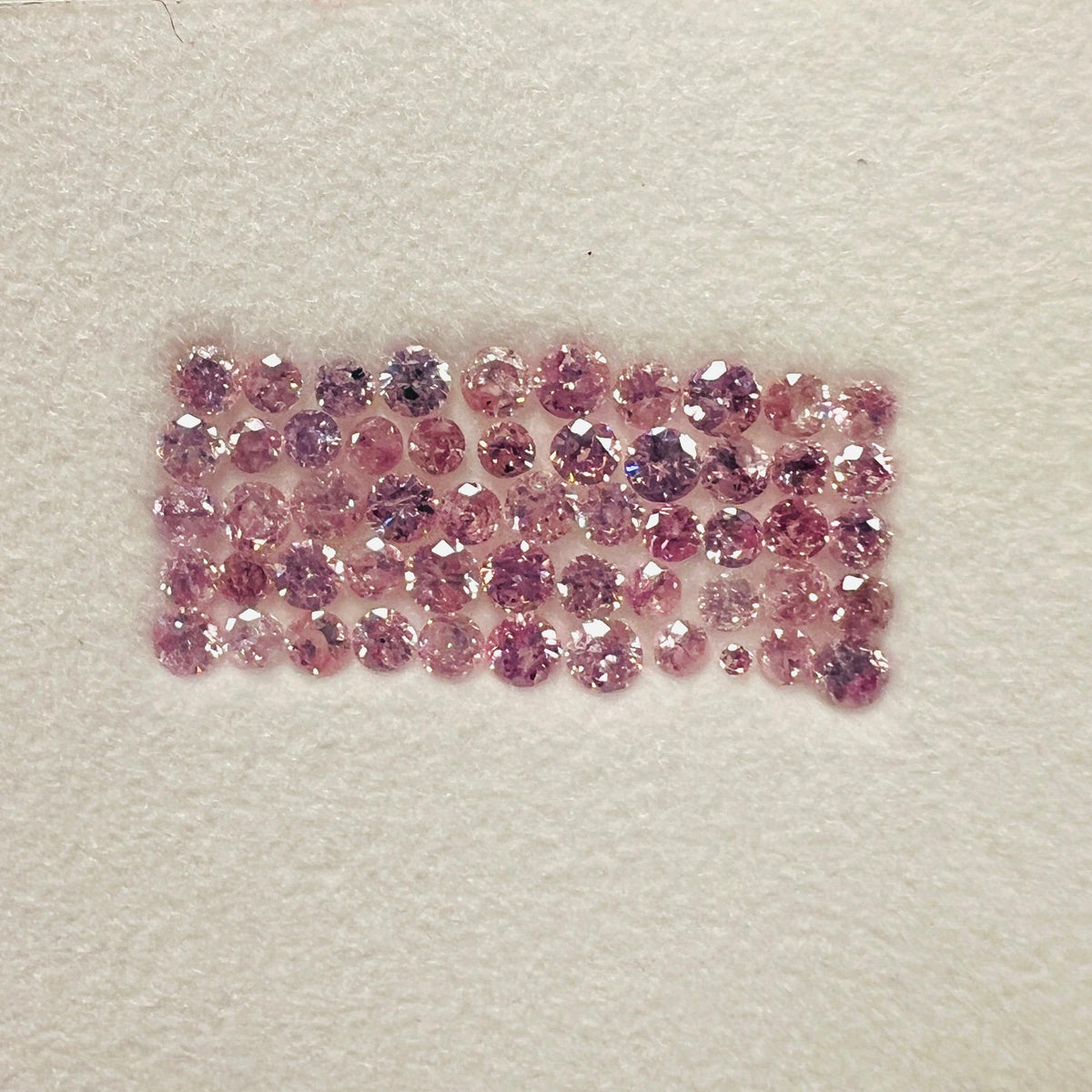 Natural Pink Diamonds (0.73 cts)