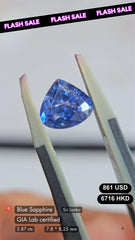 Blue Sapphire Deal (2.87 cts)