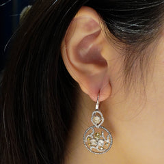 Icy Diamond Earrings