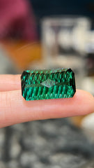 Natural Bluish Green Tourmaline (17.43 cts)