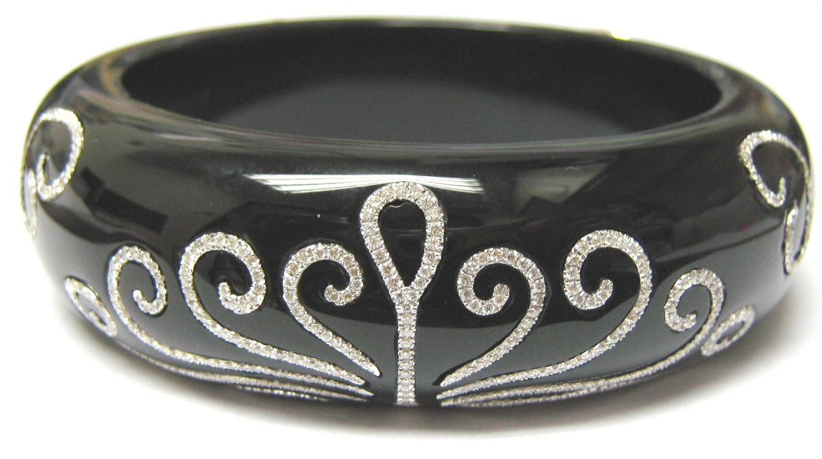 Black Onyx Bangle