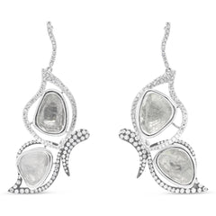 Flutter Diamond Earrings