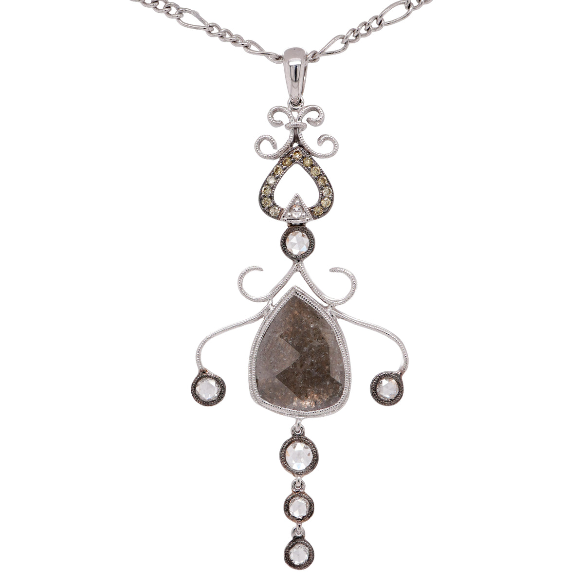 Mystic Drop Diamond Pendant