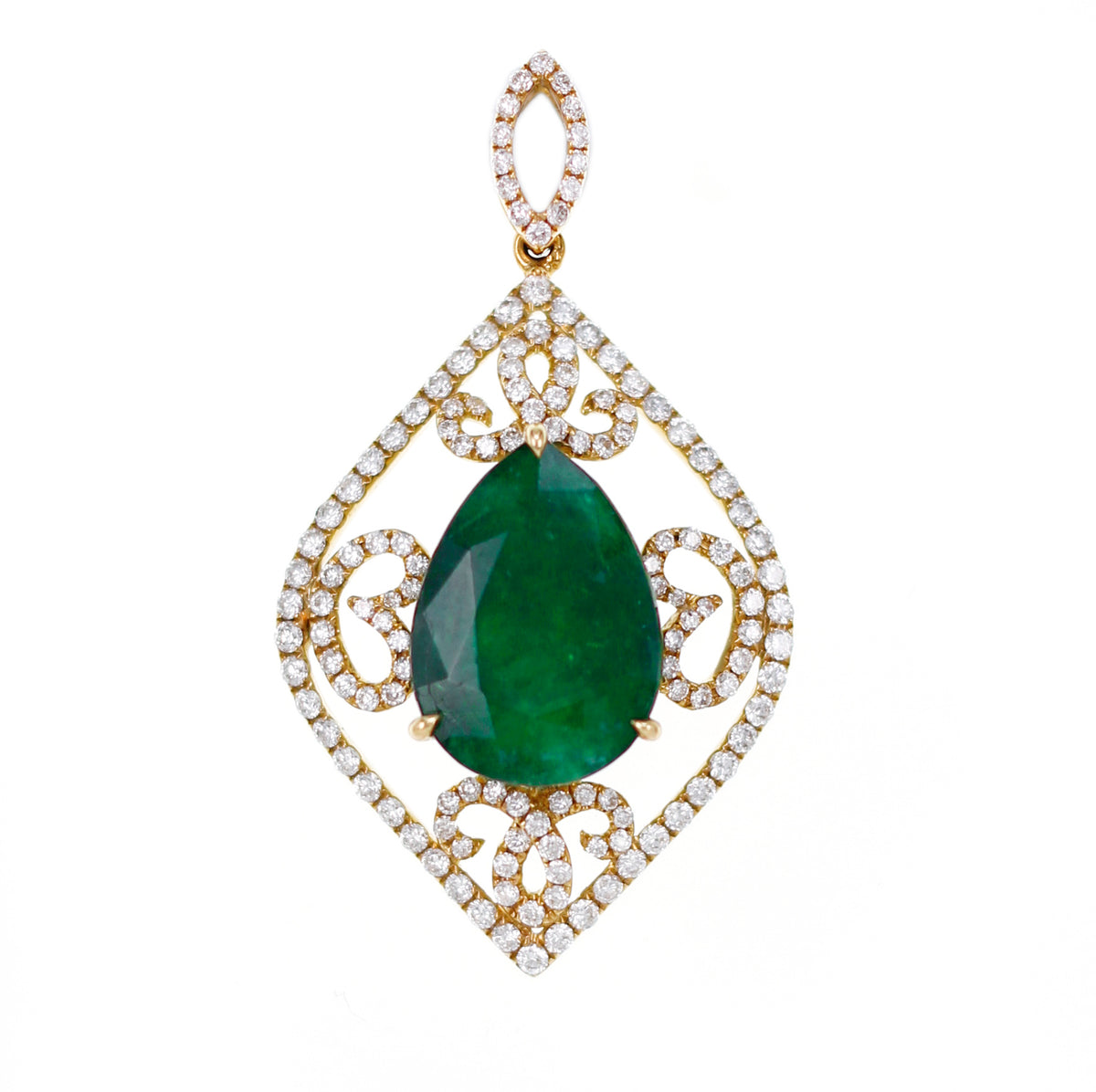 Royal Emerald Pendant