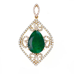 Royal Emerald Pendant