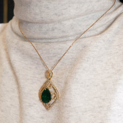 Royal Emerald Pendant
