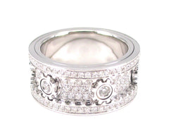 Diamond Fidget Wheel Ring