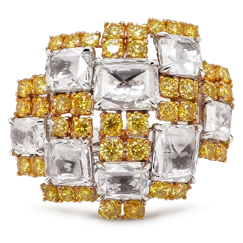 Golden Radiance Diamond Ring