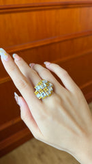 Golden Radiance Diamond Ring