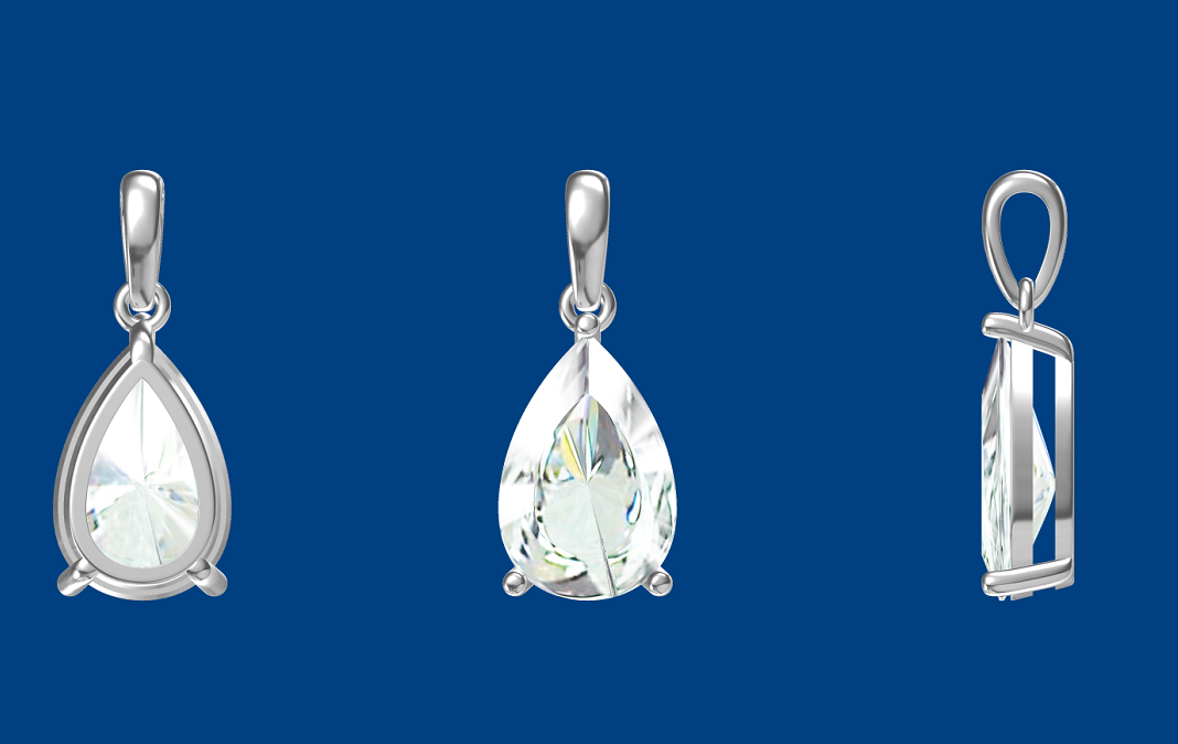 Classic 4 Prong Pendant Setting