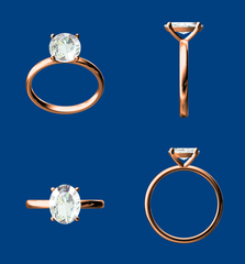Classic 4 Prong Ring Setting