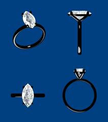Classic 4 Prong Ring Setting