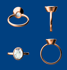 Classic Bezel Ring Setting