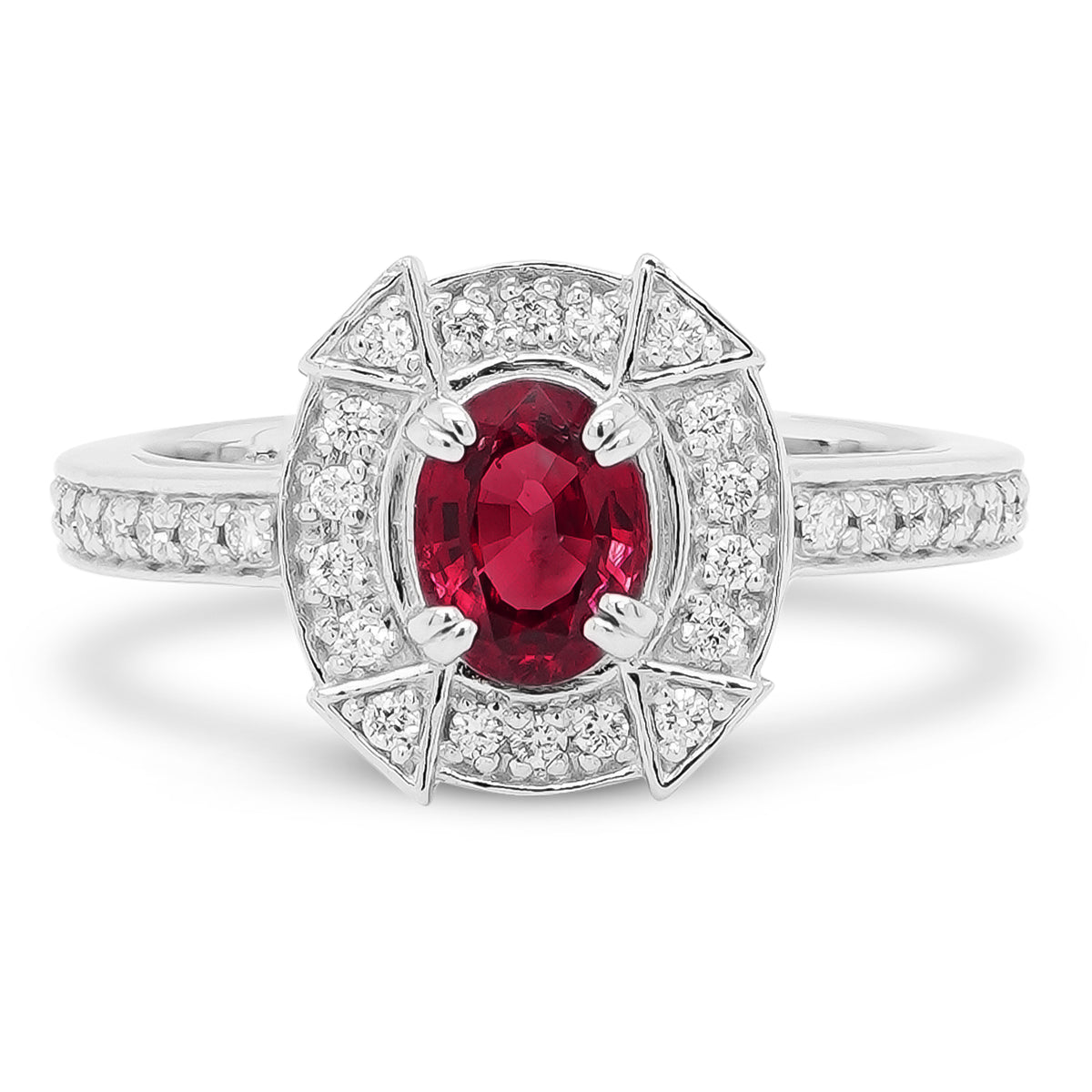 Vintage Ruby Ring