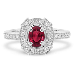 Vintage Ruby Ring