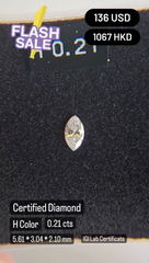 Marquise Diamond Deal (0.21 cts)