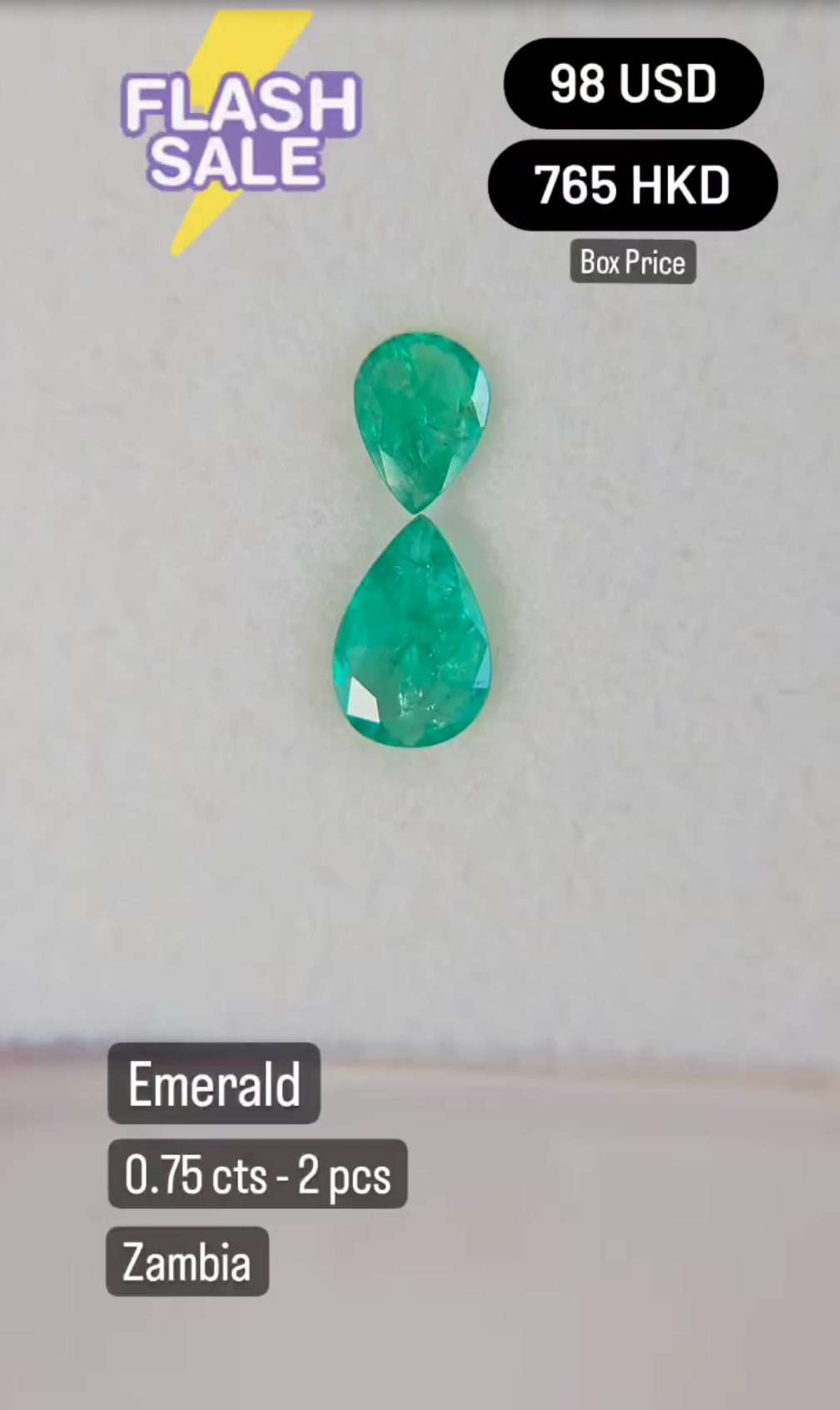 Emerald Deal (0.75 cts)