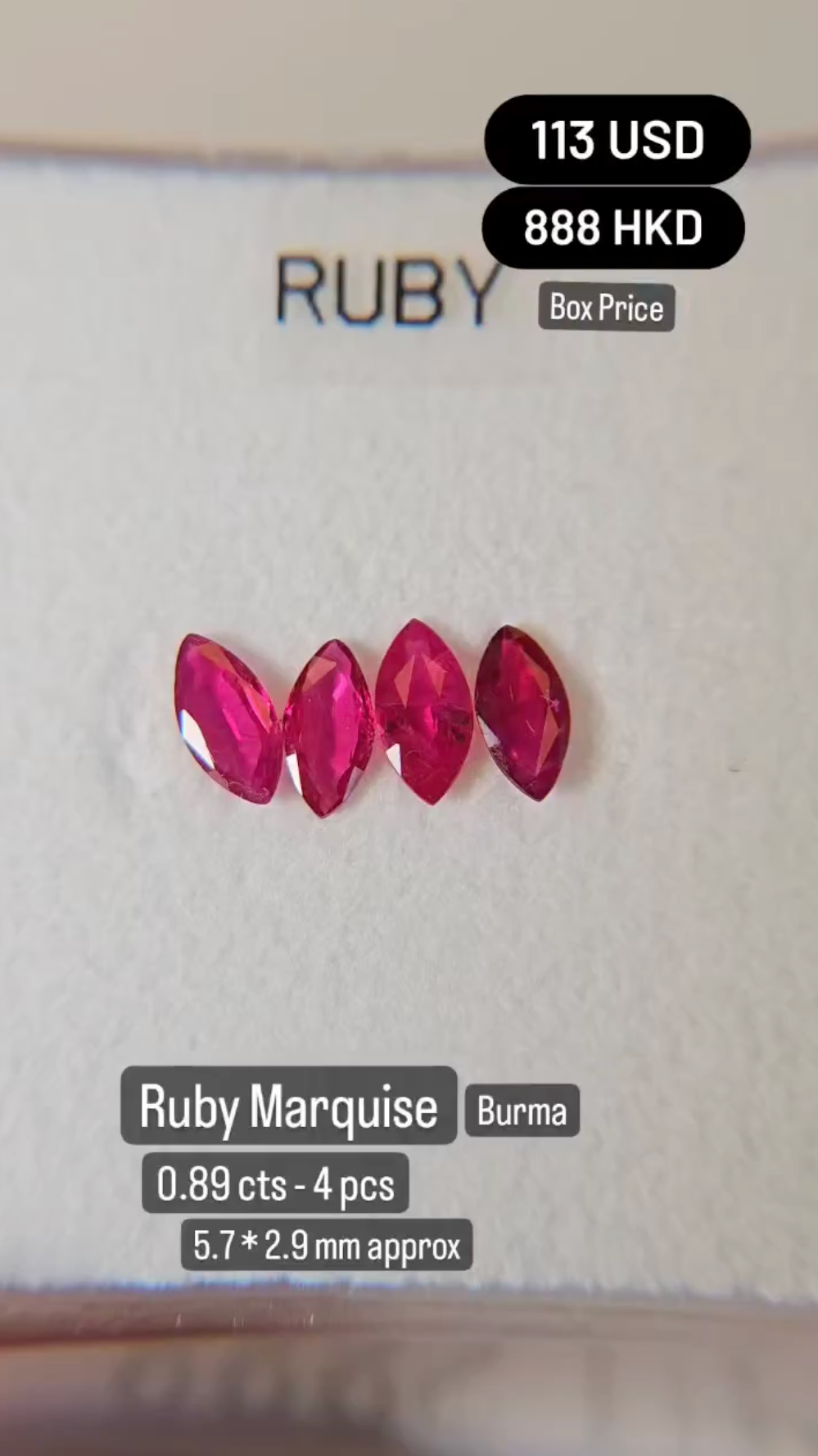 Ruby Deal (0.89 cts)