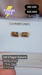 Salt & Pepper Diamond Deal (1.75 cts)