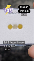 Salt & Pepper Diamond Deal (1.75 cts)