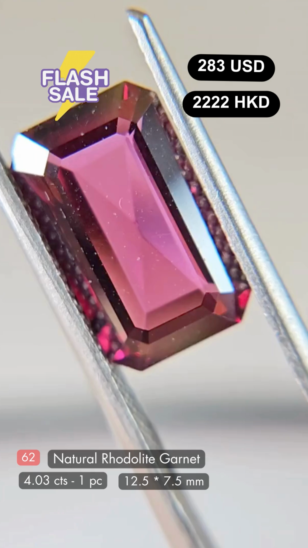 Garnet deal (4.03 cts)