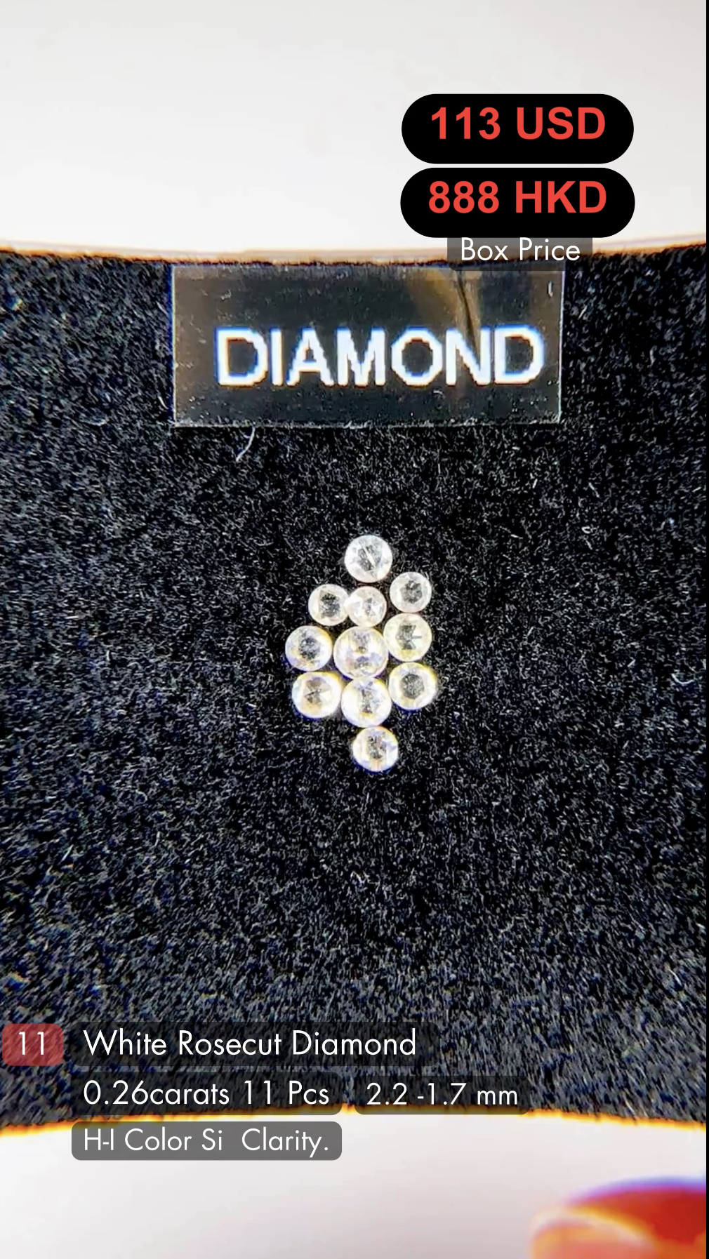 Diamond deal (0.26 cts)