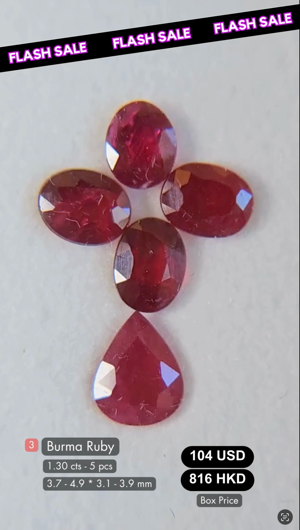 Ruby deal (1.30 cts)