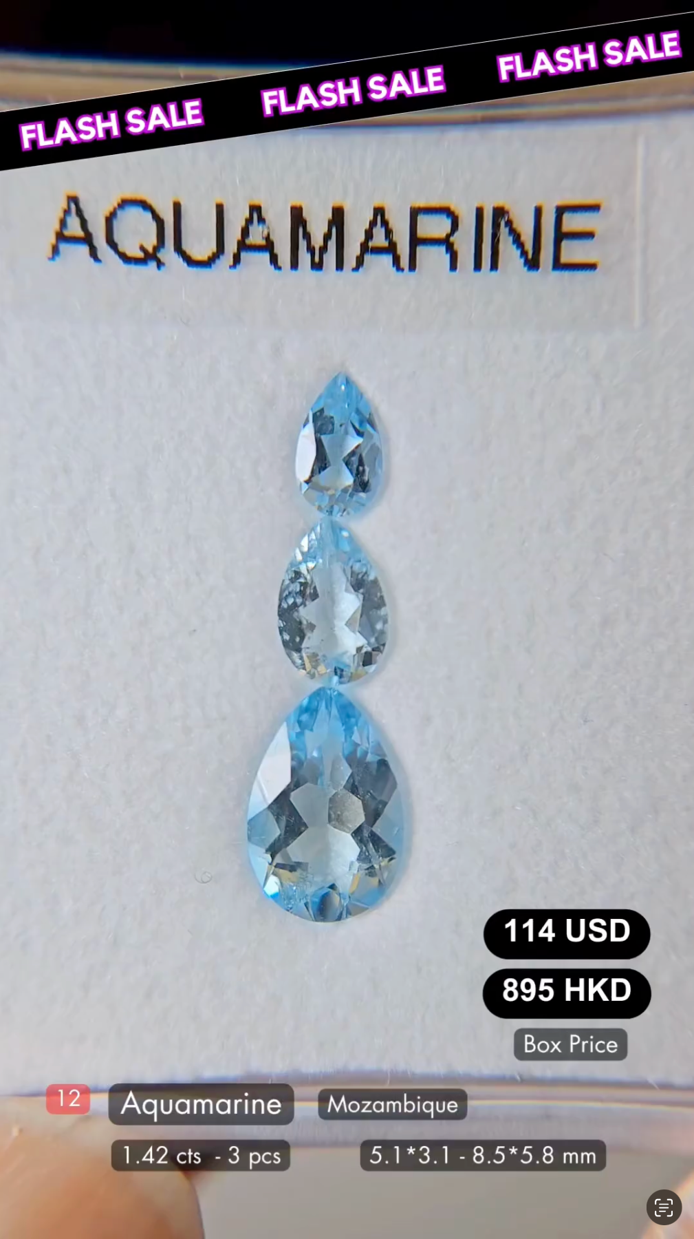 Aquamarine Deal (1.42 cts)