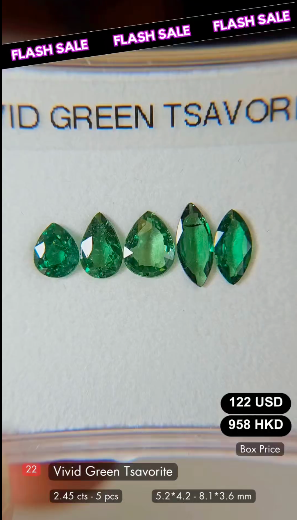 Tsavorite Deals (2.45 cts)