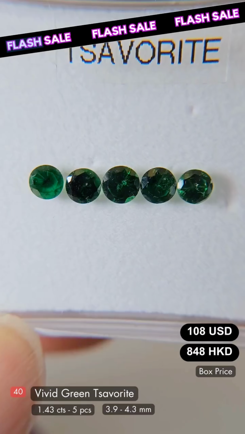 Tsavorite Deal (1.43 cts)