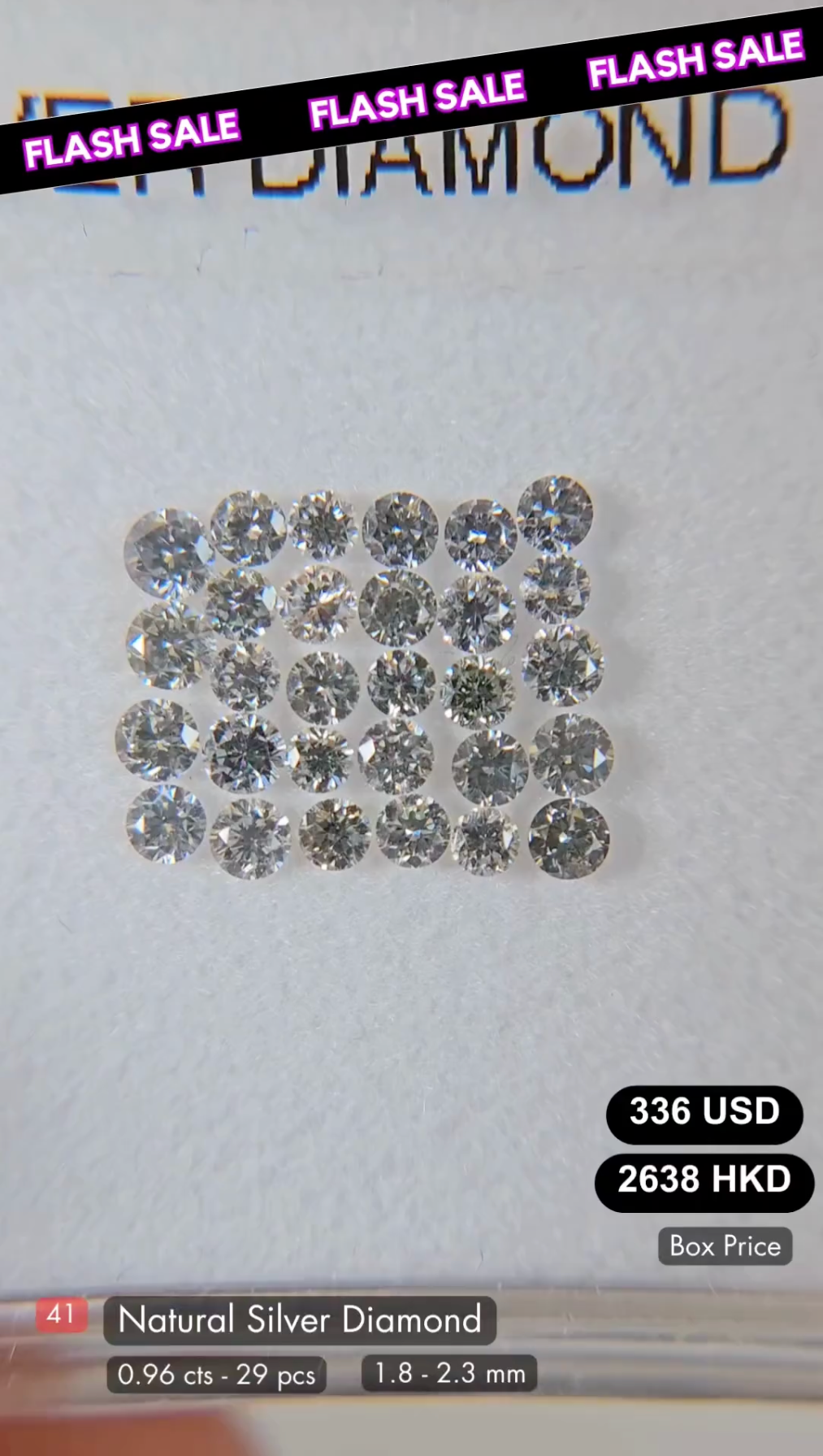 Silver Diamond Deal (0.96 cts)