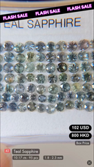 Teal Sapphire Deal (10.17 cts)