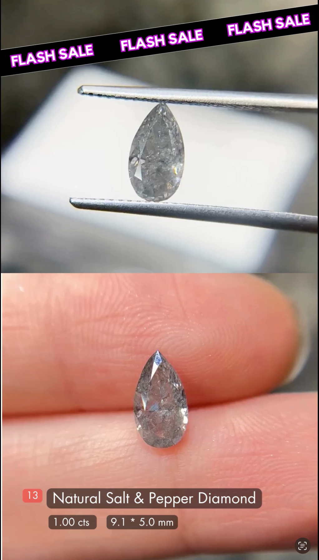 Grey Diamond Deal (1 cts)